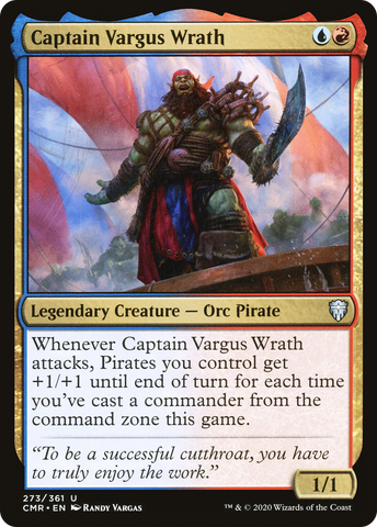 {C} Captain Vargus Wrath [Commander Legends][CMR 273]