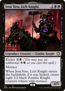 {R} Josu Vess, Lich Knight [Dominaria United Commander][DMC 113]