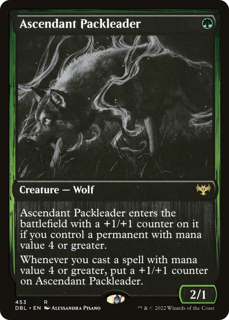 {R} Ascendant Packleader [Innistrad: Double Feature][DBL 453]