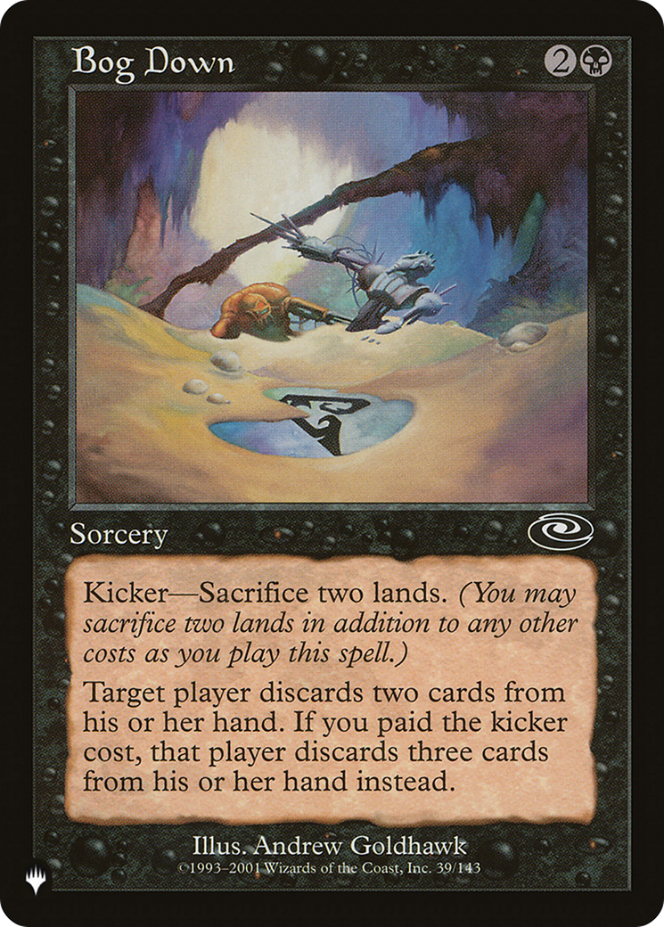Bog Down [LIST 39/143]