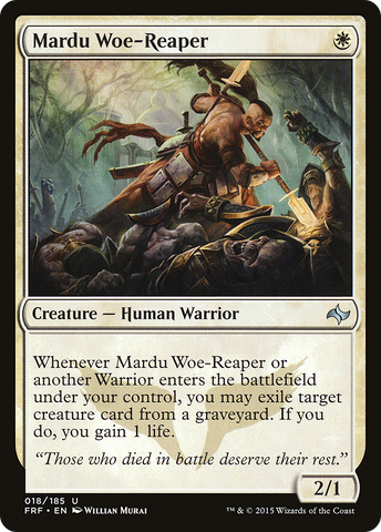 {C} Mardu Woe-Reaper [Fate Reforged][FRF 018]
