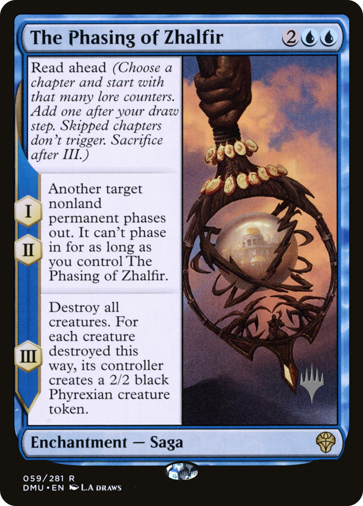 {R} The Phasing of Zhalfir (Promo Pack) [Dominaria United Promos][PP DMU 059]