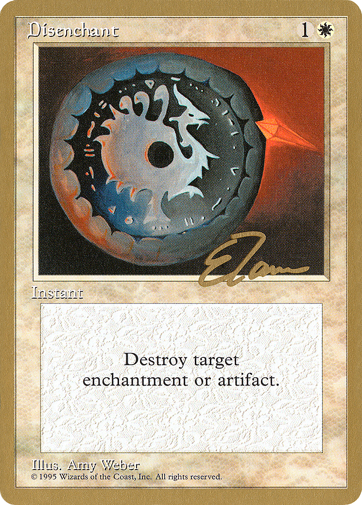 {C} Disenchant (Eric Tam) [Pro Tour Collector Set][GB PTC ET22]