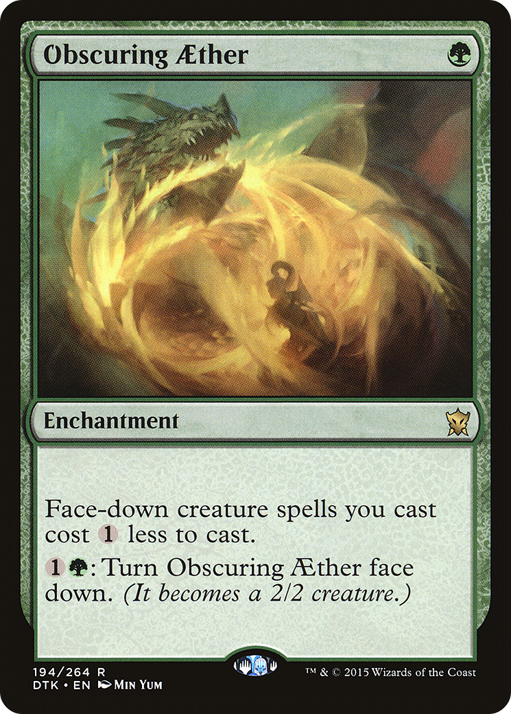 {R} Obscuring Aether [Dragons of Tarkir][DTK 194] - Misty Mountain Games