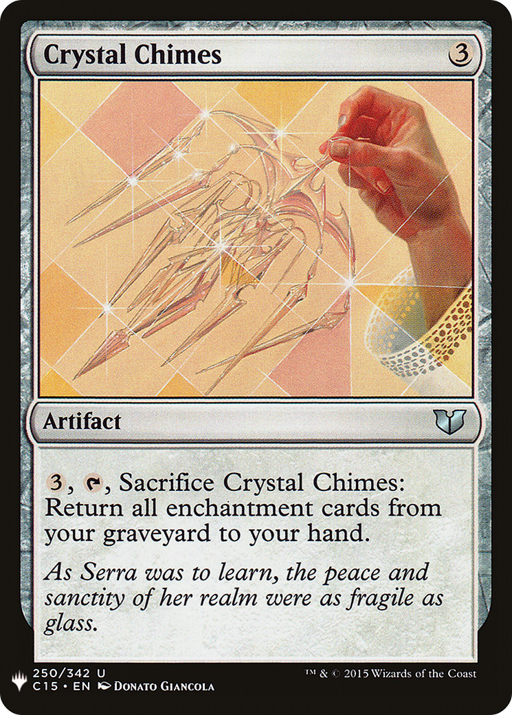 {C} Crystal Chimes [Mystery Booster][LS C15 250]