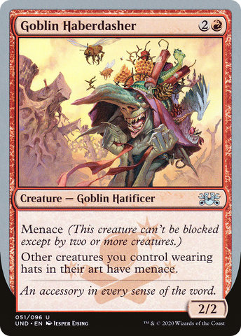 {C} Goblin Haberdasher [Unsanctioned][UND 051]