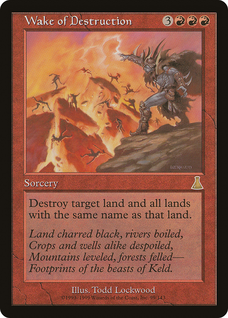{R} Wake of Destruction [Urza's Destiny][UDS 099] - Misty Mountain Games