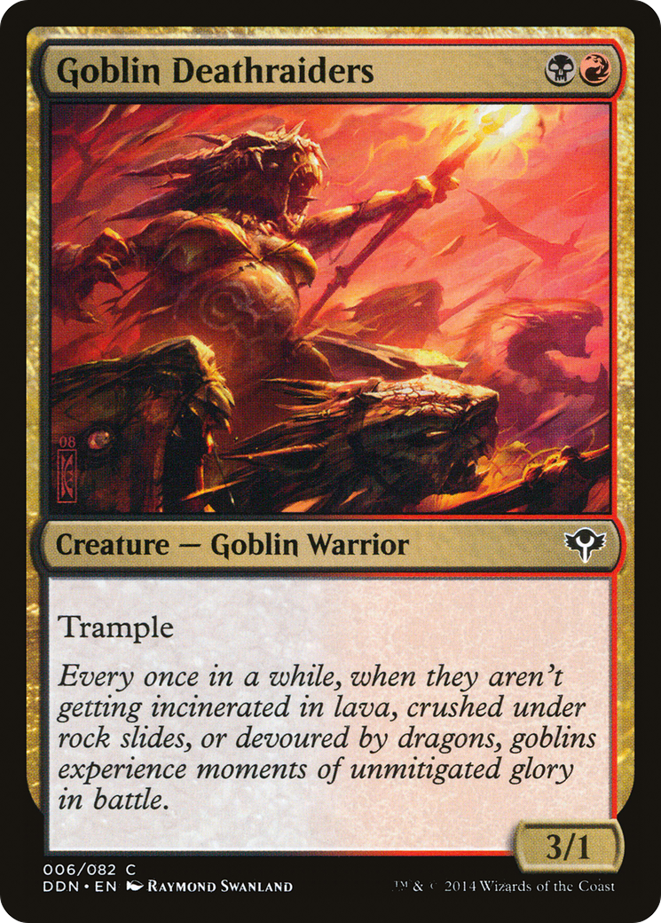 {C} Goblin Deathraiders [Duel Decks: Speed vs. Cunning][DDN 006]