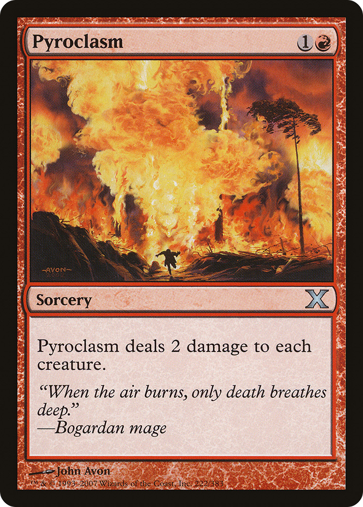 {C} Pyroclasm [Tenth Edition][10E 222]