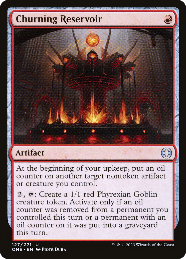 {C} Churning Reservoir [Phyrexia: All Will Be One][ONE 127]