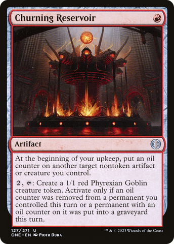 {C} Churning Reservoir [Phyrexia: All Will Be One][ONE 127]