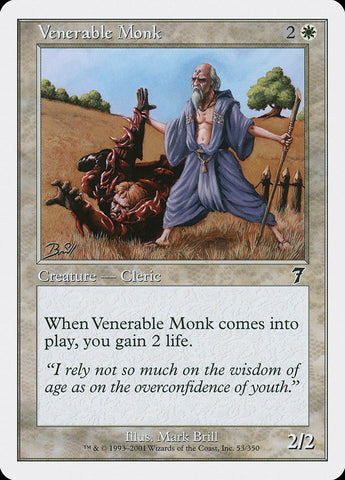 {C} Venerable Monk [Seventh Edition][7ED 053]