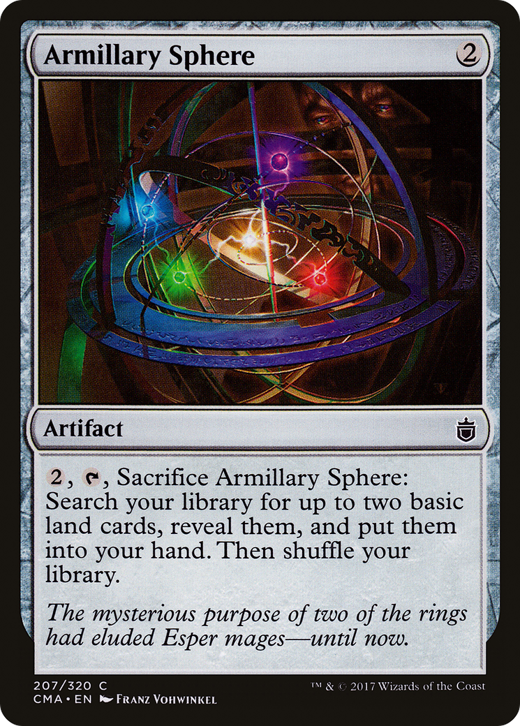 {C} Armillary Sphere [Commander Anthology][CMA 207]