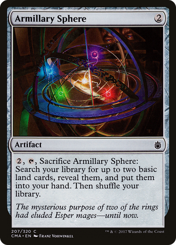 {C} Armillary Sphere [Commander Anthology][CMA 207]