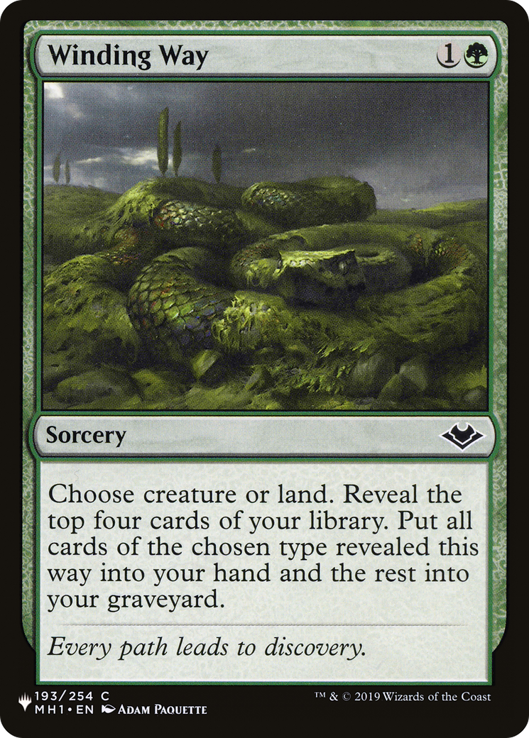 Winding Way [LIST 193/254]