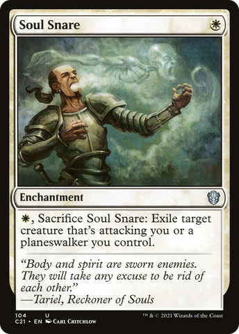 {C} Soul Snare [Commander 2021][C21 104]
