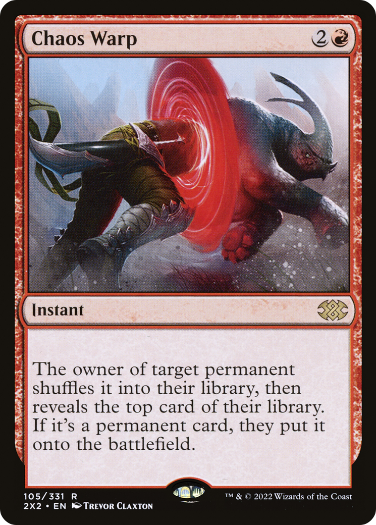 {R} Chaos Warp [Double Masters 2022][2X2 105]