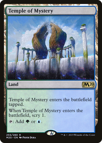 {R} Temple of Mystery [Core Set 2020][M20 255]
