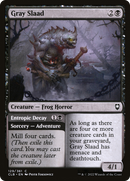 {C} Gray Slaad // Entropic Decay [Commander Legends: Battle for Baldur's Gate][CLB 129]