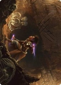 {A} Dogged Pursuit Art Card [Kaldheim Art Series][AKHM 021]