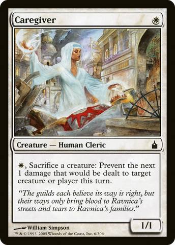 {C} Caregiver [Ravnica: City of Guilds][RAV 006]
