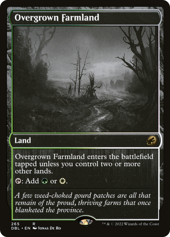 {R} Overgrown Farmland [Innistrad: Double Feature][DBL 265]