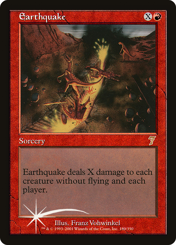 {R} Earthquake [Seventh Edition][7ED 180]