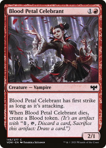 {C} Blood Petal Celebrant [Innistrad: Crimson Vow][VOW 146]