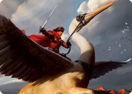 {A} Rem Karolus, Stalwart Slayer Art Card [Innistrad: Midnight Hunt Art Series][AMID 067]