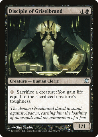{C} Disciple of Griselbrand [Innistrad][ISD 098]