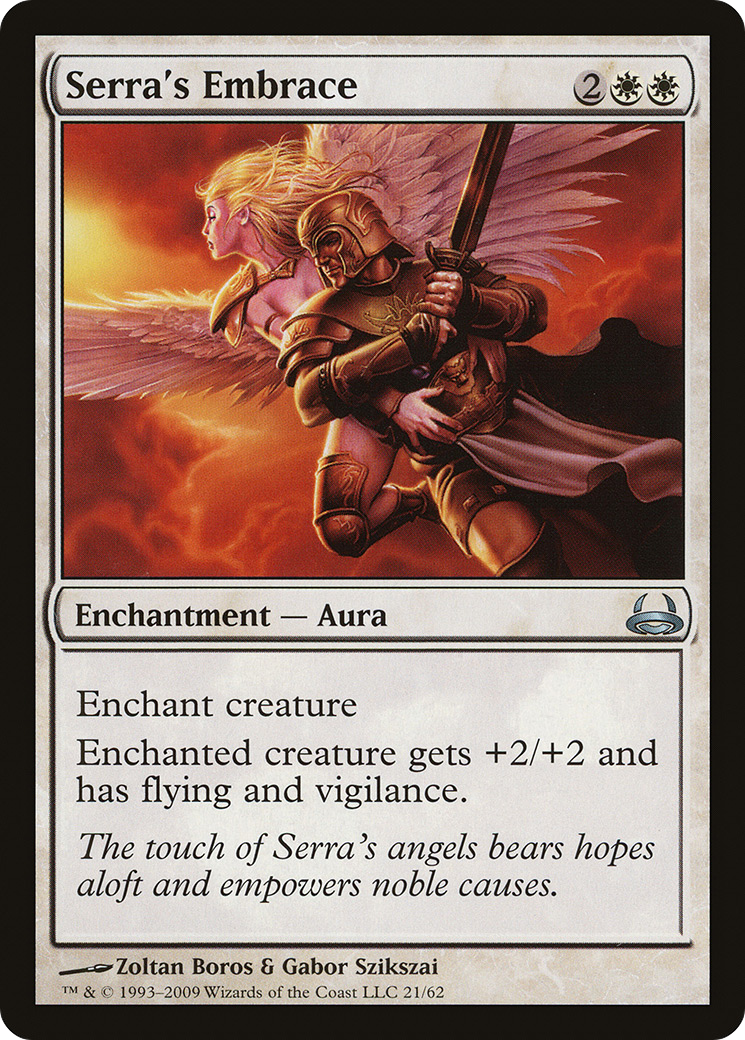 {C} Serra's Embrace [Duel Decks: Divine vs. Demonic][DDC 021]