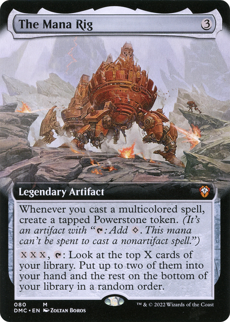 {R} The Mana Rig (Extended Art) [Dominaria United Commander][DMC 080]