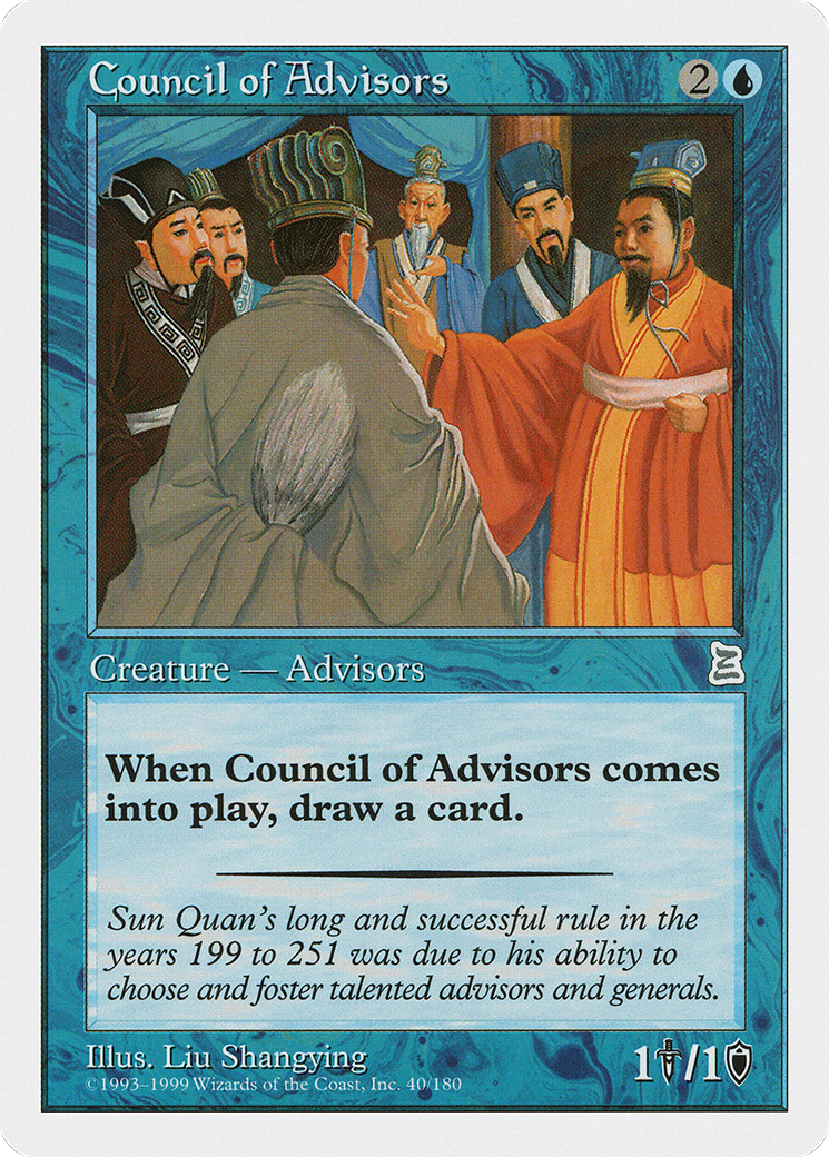 {C} Council of Advisors [Portal Three Kingdoms][PTK 040]