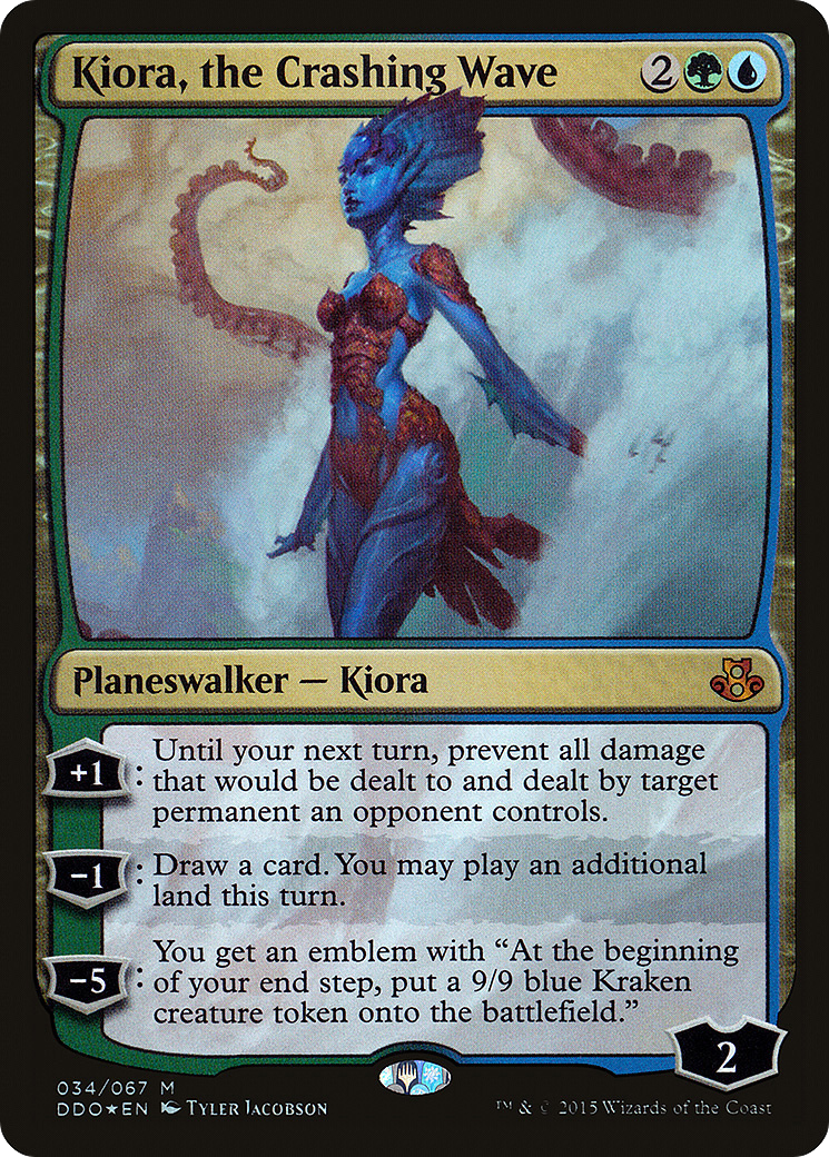 {R} Kiora, the Crashing Wave [Duel Decks: Elspeth vs. Kiora][DDO 034] - Misty Mountain Games