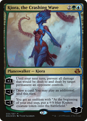 {R} Kiora, the Crashing Wave [Duel Decks: Elspeth vs. Kiora][DDO 034]