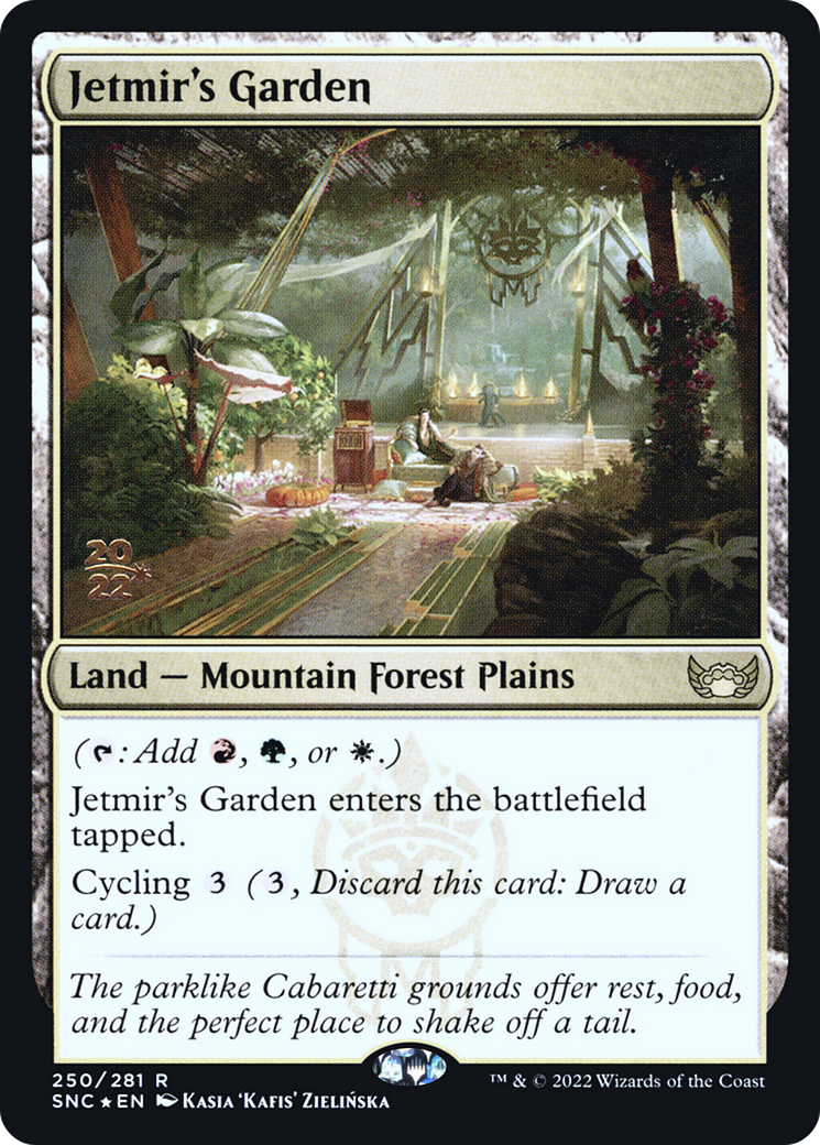 {R} Jetmir's Garden [Streets of New Capenna Prerelease Promos][PR SNC 250]