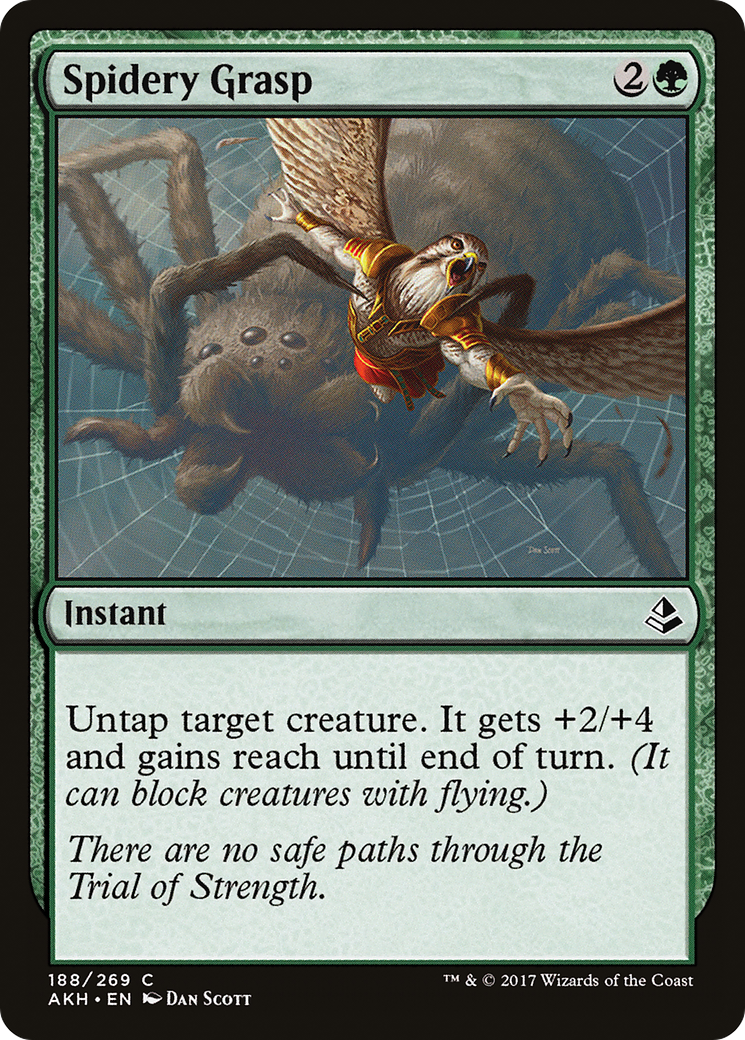 {C} Spidery Grasp [Amonkhet][AKH 188] - Misty Mountain Games
