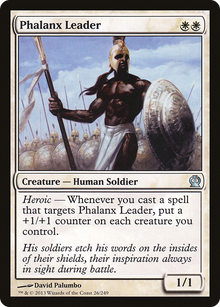 {C} Phalanx Leader [Theros][THS 026] - Misty Mountain Games