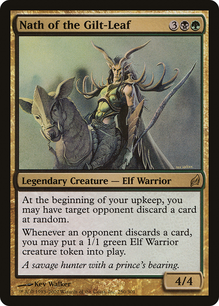{R} Nath of the Gilt-Leaf [Lorwyn][LRW 250] - Misty Mountain Games