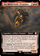 {R} The Motherlode, Excavator (Extended Art) (Surge Foil) [Fallout][PIP 917]