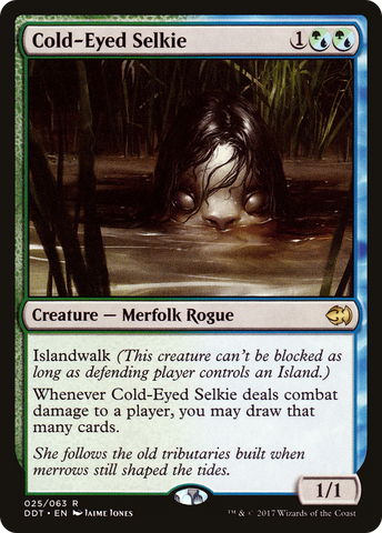 {R} Cold-Eyed Selkie [Duel Decks: Merfolk vs. Goblins][DDT 025]