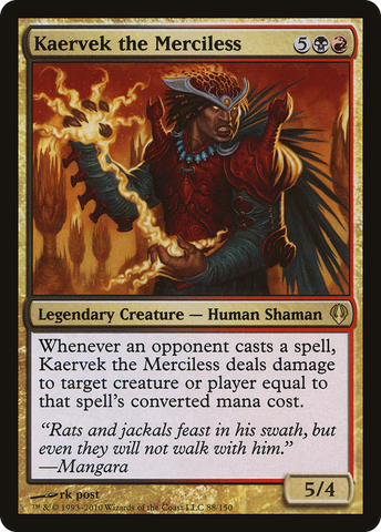 {R} Kaervek the Merciless [Archenemy][ARC 088]
