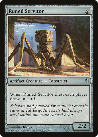 {C} Runed Servitor [Conspiracy][CNS 203]