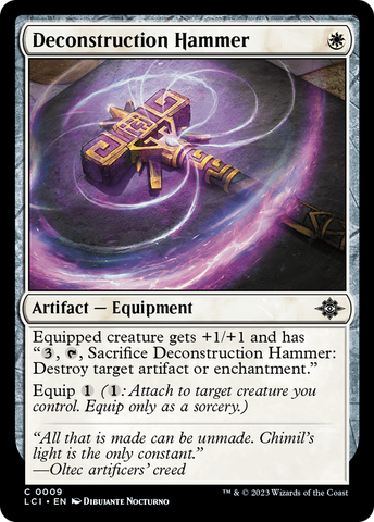{@C} Deconstruction Hammer [The Lost Caverns of Ixalan][LCI 009]