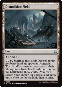 {@C} Demolition Field [FDN 687]