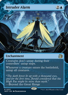 {R} Intruder Alarm [Wilds of Eldraine: Enchanting Tales][WOT 021]