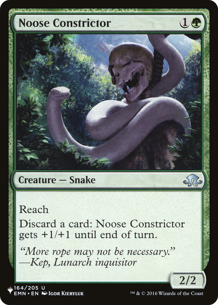 Noose Constrictor [LIST 164/205]