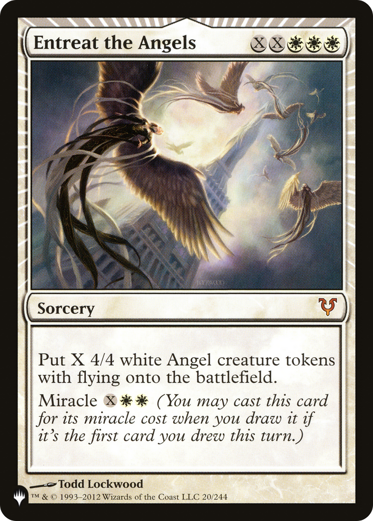 {R} Entreat the Angels (AVR) [Secret Lair: Angels][LS MM3 020]