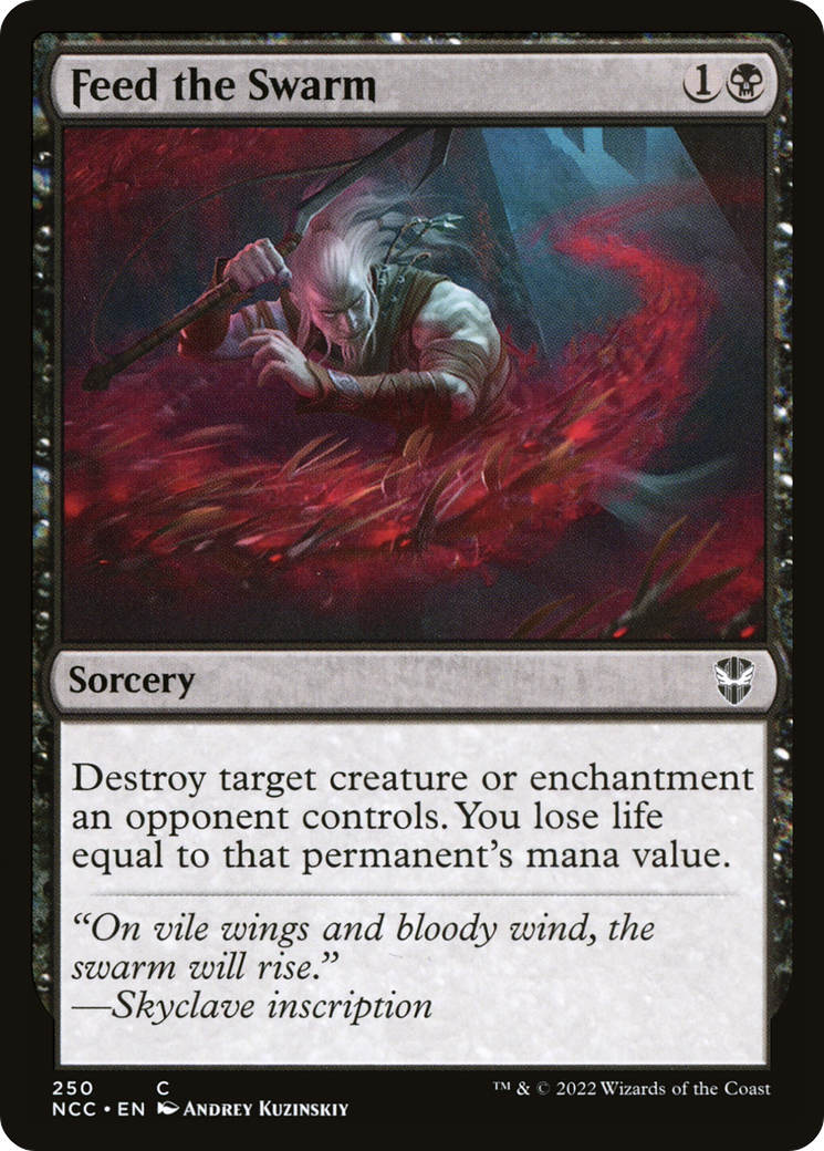 {C} Feed the Swarm [Streets of New Capenna Commander][NCC 250]