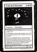 {R} Underdark Beholder (2021 Edition) [Mystery Booster Playtest Cards][CMB1 049]